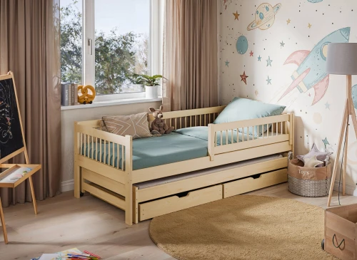 SOFTI 80x160 furu barnsäng Lano Möbler