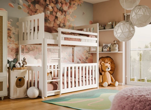 CRIS 80x180 vit våningssäng Lano Möbler