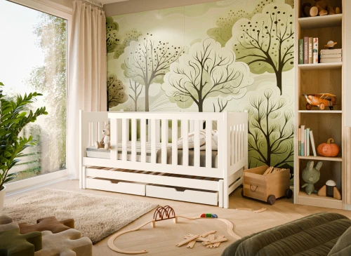 KAJA 90x190 vit våningssäng Lano Möbler