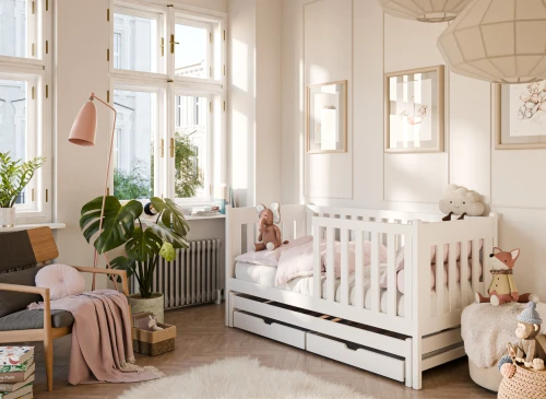 KAJA 80x160 vit våningssäng Lano Möbler