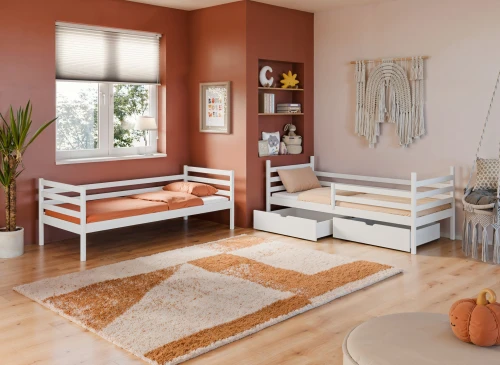 NEMO 80x200 rosa våningssäng Lano Möbler