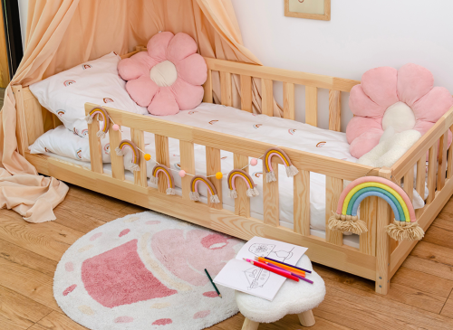 BELLA 80x180 furu enkelsäng för barn Lano Möbler