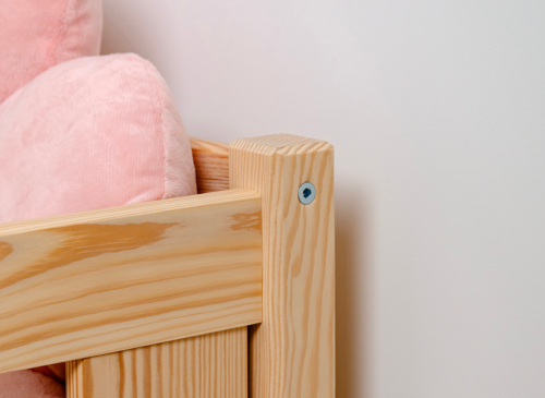 BELLA 80x180 furu enkelsäng för barn Lano Möbler