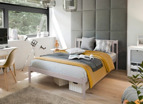 KING 140x200 cashmere youth single bed Lano Furniture