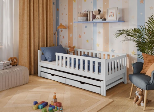 COLA 90x200 vit våningssäng Lano Möbler