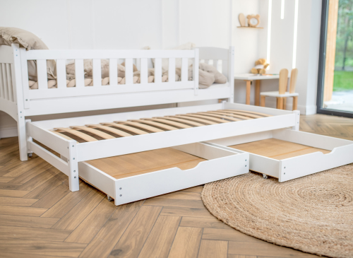 AMELKA 80x180 vit våningssäng Lano Möbler