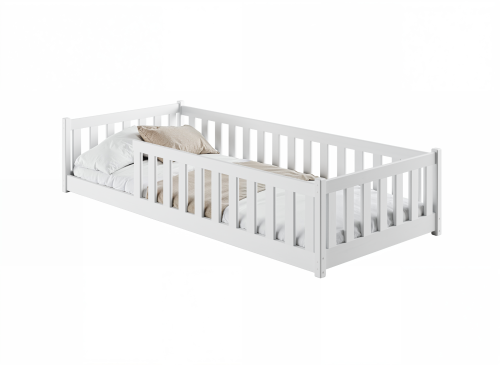 BELLA 90x200 vit enkelsäng för barn Lano Möbler