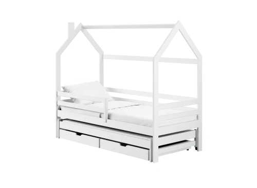 DANEK 80x190 white children's house bed Lano Furniture