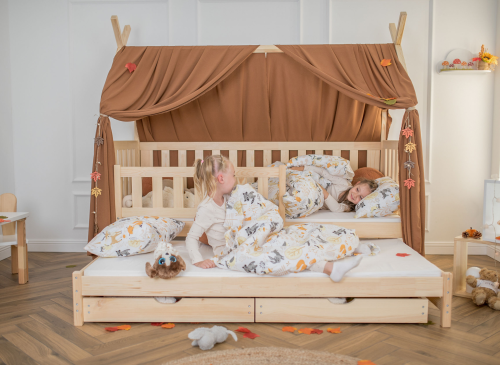 TYTUS 90x180 furu våningssäng tipi Lano Möbler