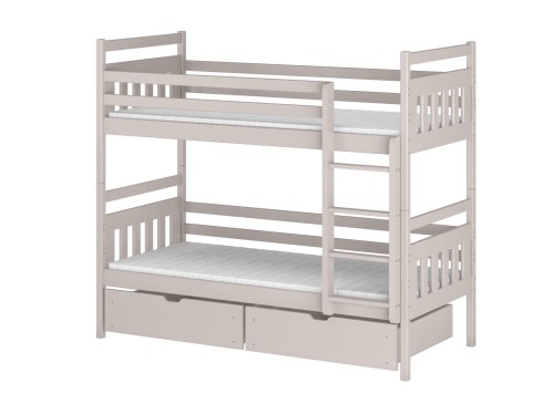 ADAŚ 90x180 cashmere bunk bed Lano Furniture
