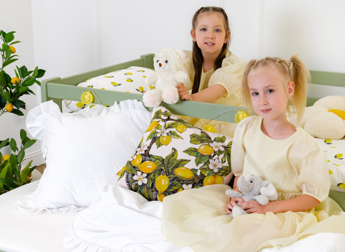 SENSO 80x180 olivgrön utdragbar dubbelsäng Lano Möbler
