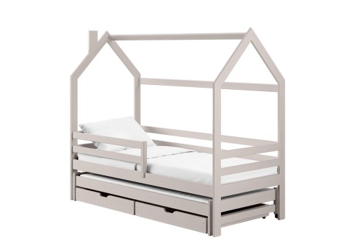 DANEK 80x170 kashmir barnsäng hus Lano Möbler