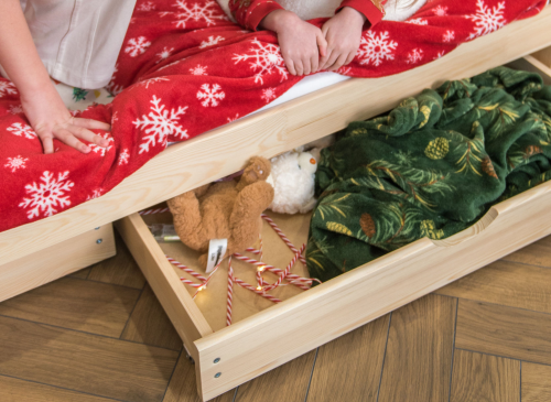 SOFTI 90x200 furu barnsäng Lano Möbler