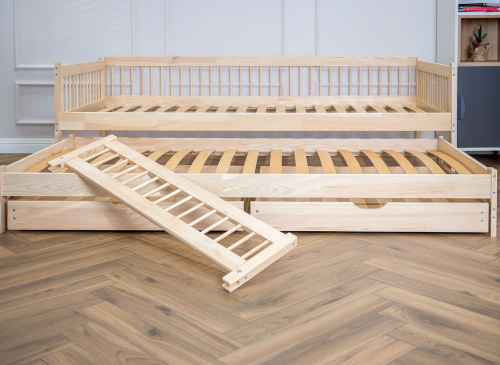 SOFTI 90x200 furu barnsäng Lano Möbler