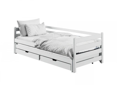 HABI 90x200 vit barnsäng Lano Möbler