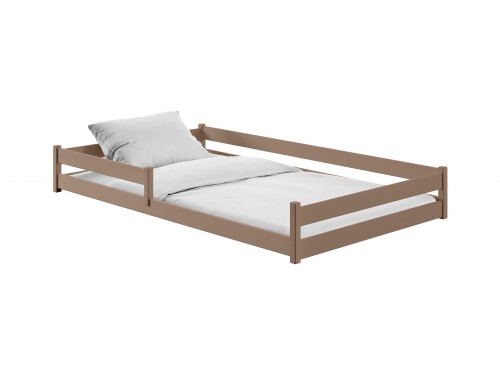 ZOFIA 120x200 mjölkchoklad enkelsäng för barn Lano Möbler