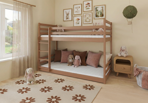 MINI 90x190 kanel våningssäng Lano Möbler