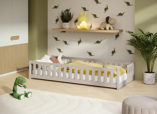 ZOYA 90x180 kashmir Barnsäng Spjälsäng Lano Möbler