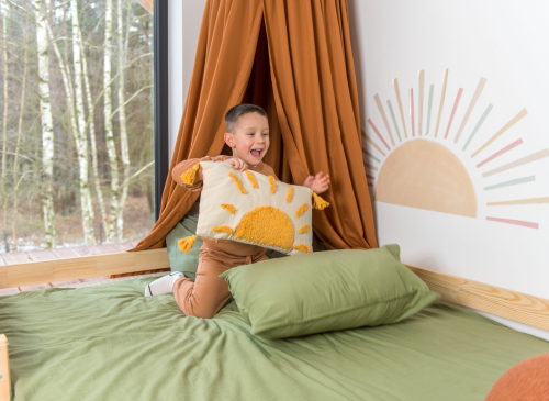 FINI 140x200 furu enkelsäng för barn Lano Möbler