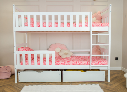 MONIKA 90x180 vit våningssäng Lano Möbler