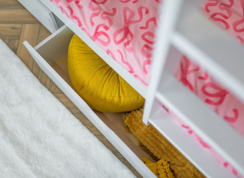 MONIKA 90x200 vit våningssäng Lano Möbler