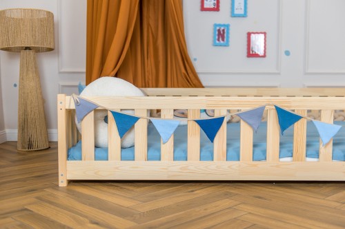 LEVI 140x200 furu Barnsäng Spjälsäng Lano Möbler