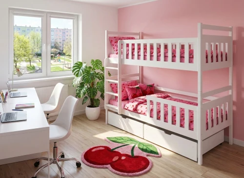 MONIKA 90x200 vit våningssäng Lano Möbler