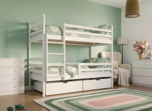 NEMO 90x200 vit våningssäng Lano Möbler