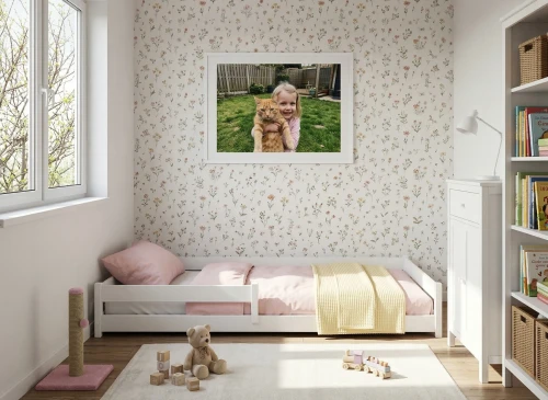 ALIS 80x160 vit enkelsäng för barn Lano Möbler