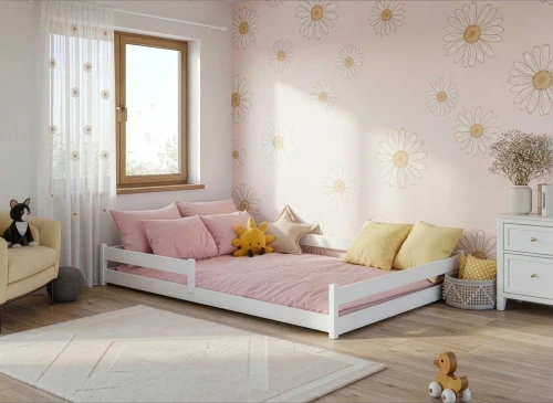 FINI 140x200 vit enkelsäng för barn Lano Möbler