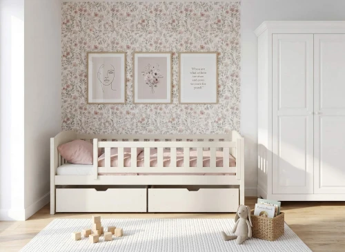 GUCIO 80x160 bomull barnsäng Lano Möbler