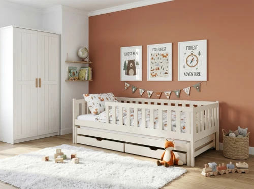 COLA 90x200 Bomull Utdragbar Våningssäng Lano Möbler