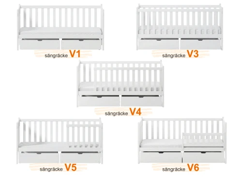 ALICJA 90x200 furu barnsäng Lano Möbler