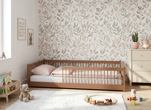 JUNIOR 120x200 kanel enkelsäng för barn Lano Möbler