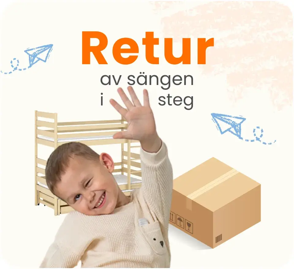 Återlämning av LANO-säng i fem steg