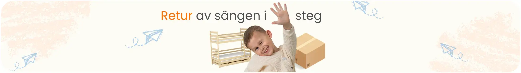 Återlämning av LANO-säng i fem steg