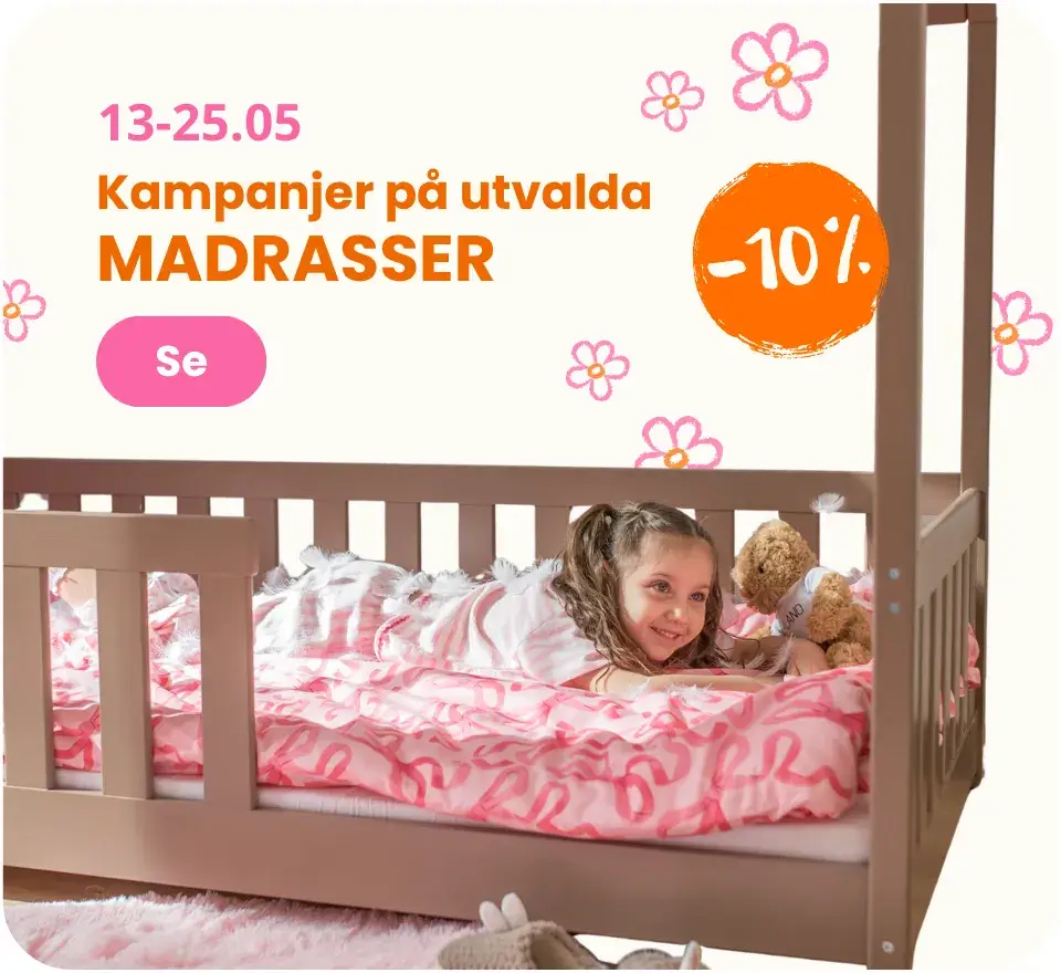 13-25.05 Kampanjer på utvalda MADRASSER